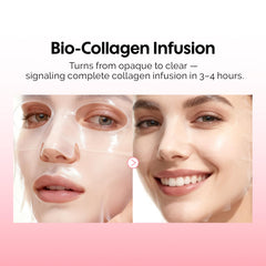 ZealSea hydrogel overnight mask application for overnight hydration and plump skin
