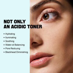 ZealSea Salicylic Acid Toner texture swirl showing lightweight hydration.
