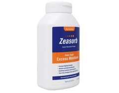 Zeasorb Excess Moisture powder application reduces friction during activity.
