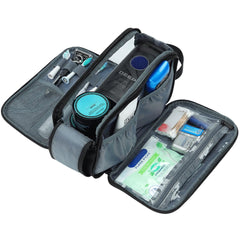 ZEEMO travel toiletry bag water-resistant material protects contents during trips