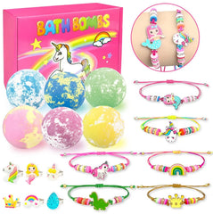 ZEIZHUBN bath bombs with surprise inside create colorful, engaging bath time for kids.