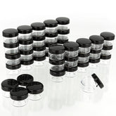 ZEJIA 5g sample container with lid shows a secure seal for travel makeup
