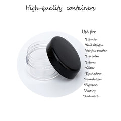 ZEJIA sample jar BPA-free 5g designed for safe on the go makeup storage
