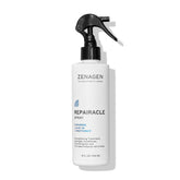 Zenagen Repairacle leave-in bottle front view with shine-boosting formula