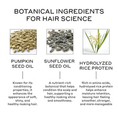 Zenagen Repairacle applied on damp hair aiding detangling and smoothness