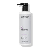 Zenagen Revolve conditioner bottle front shows lightweight scalp conditioning for comfort.