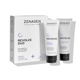 Zenagen Revolve travel shampoo for women bottle ready for travel, lightweight cleansing.