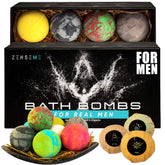 ZenseMe bath bomb sandalwood promotes relaxing aromatherapy after work.