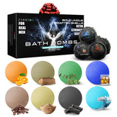 ZenseMe coffee-scent bath bomb with energizing aroma for an at-home spa