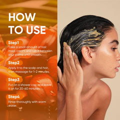 ZENTRIXA Batana Oil warmed between palms for easy application.