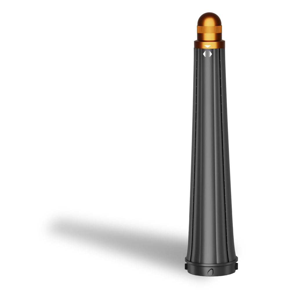 ZephBlow hair long conical barrel demonstrates Dyson Airwrap compatibility for versatile curling options.