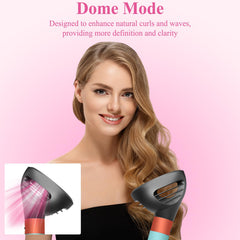 ZEPHBLOW heat-damage protection distributes heat evenly for safe styling.