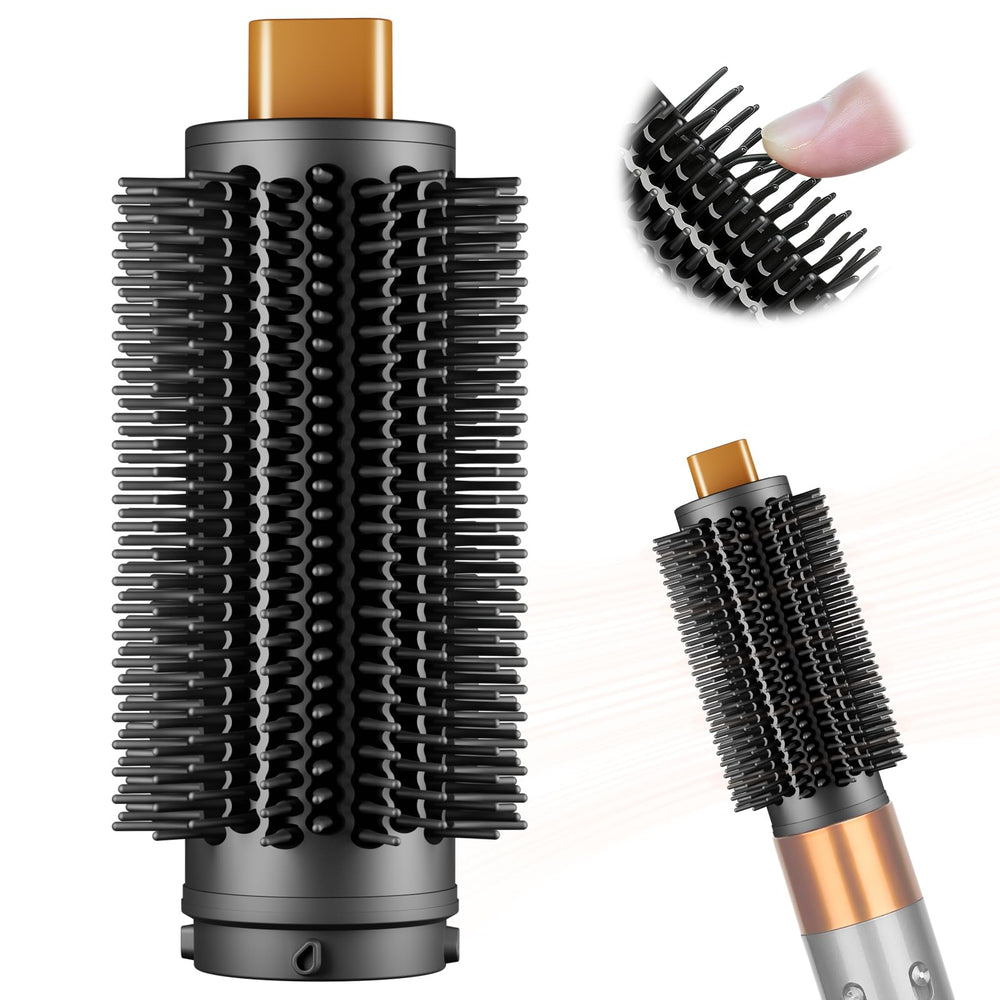 ZEPHBLOW upgraded round brush dyson airwrap attachment for versatile lift.