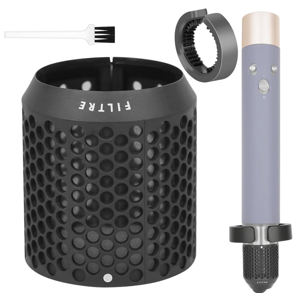 ZEPHBLOW Dyson Airwrap outer filter cage cover blocks dust to protect the motor