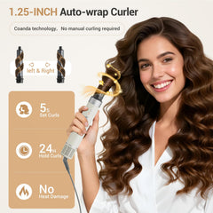 Zephyrluxe ion-care technology reduces static for sleek, manageable hair.