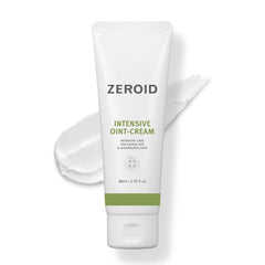 ZEROID Intensive Oint-Cream bottle closeup highlighting ultra-hydration for extremely dry skin