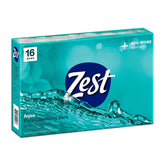 Zest Vitamin E-infused bar soap with nourishing lather for soft skin.