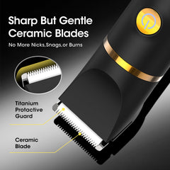 Zesuti IPX6 waterproof design for shower-friendly grooming and easy cleanup