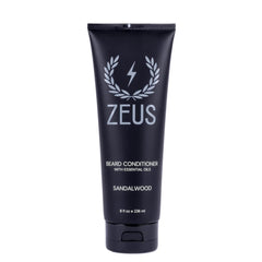 ZEUS Beard Conditioner Wash bottle with green tea for beard hydration and skin relief