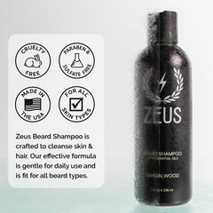ZEUS Made in USA label highlights quality-crafted beard care