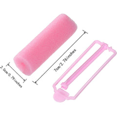 Zhehao sleeping-use pink roller visual promotes comfortable overnight curl sessions