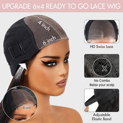 ZHENGON Bob wig pre-cut M cap for beginner-friendly styling.