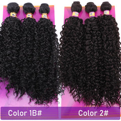 ZHENLISI Afro kinky curly quick weave 20-inch bundle showcases dramatic length and voluminous curls.