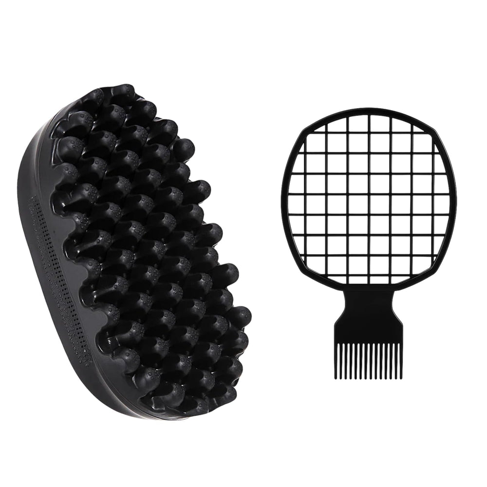 ZHLKHIOP 2-pack curl sponge defines natural curls and reduces frizz.