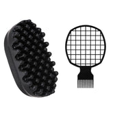 ZHLKHIOP 2-pack curl sponge defines natural curls and reduces frizz.
