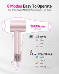 Zibtes NFT temperature control with 8 modes to prevent overheating