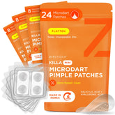 ZitSticka Killa mini patch assembly close-up for deep blemish care, on-the-go.