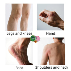 Ziweilianlian Miracle Balm back-application showing soothing relief for sore muscles