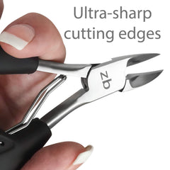Zizzili Basics ingrown-nail trimming tip for precise, gentle adjustment.