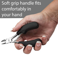 Zizzili Basics clipper cuts thick nails cleanly, reducing snag and tear risk.