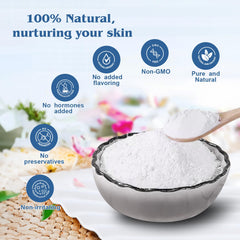 Zlimer Freshwater Pearl Powder DIY mask mix shows a creamy, nourishing texture.
