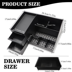 ZOCONE Cologne Organizer on a dresser top demonstrates neat, accessible fragrance display.