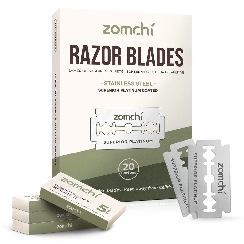 Zomchi 100-count-pack delivers ready-to-use precision for quick daily shaves.
