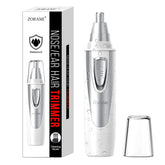 ZORAMI ear-nose-hair-trimmer in-hand for quick grooming on the go