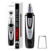 ZORAMI ear-nose-trimmer front view shows compact design for quick grooming anywhere.