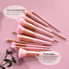 ZOREYA foundation brush pointed shape delivers precise base application.
