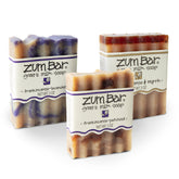 Zum Indigo Wild Goat Milk Soap Bar frankincense blends pack nourishes skin