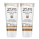 Zum Indigo Wild Hand & Body Lotion pump bottle for easy daily moisture