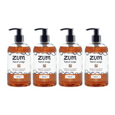 Zum Indigo Wild hand soap bottle front with natural formula for daily handwashing