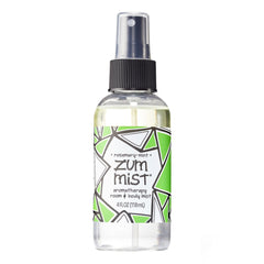 Zum Mist Room Spray bottle with rosemary-mint aroma for refreshing spaces.