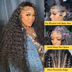 Zumuer 13x6 HD lace front wig deep parting enables seamless part styles