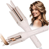 ZZR SEVEN 1.25-inch automatic curling iron for quick, effortless curls.