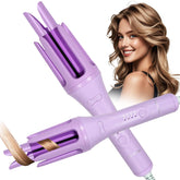 ZZR SEVEN automatic curling iron with 1.25-inch barrel for quick, lasting curls.