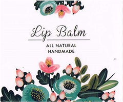 ZZYBIA lipbalm label on tube demonstrates easy-to-read branding