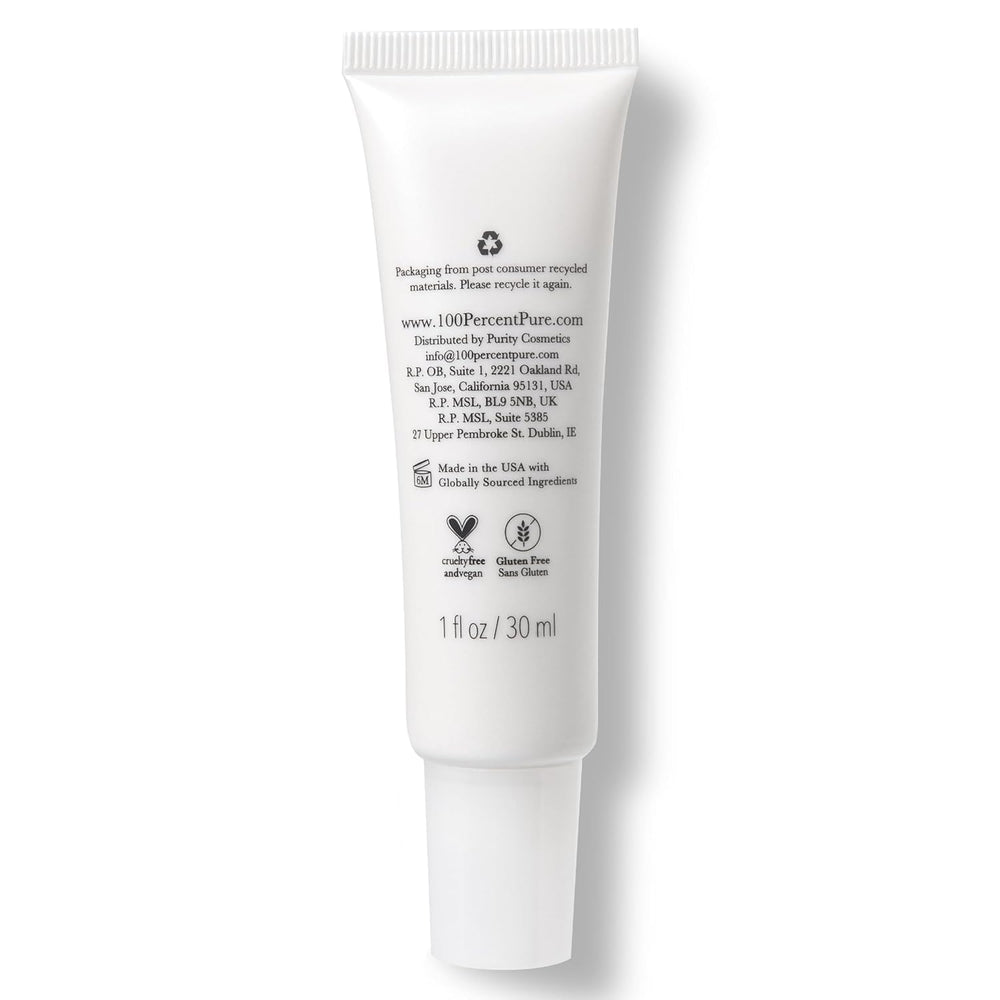 100% PURE caffeine-rich formula boosts awake-looking eye area