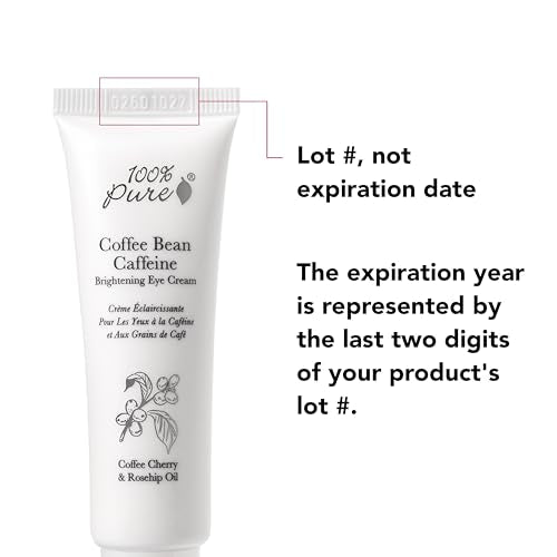 100% PURE vitamin E-rich eye cream for antioxidant support